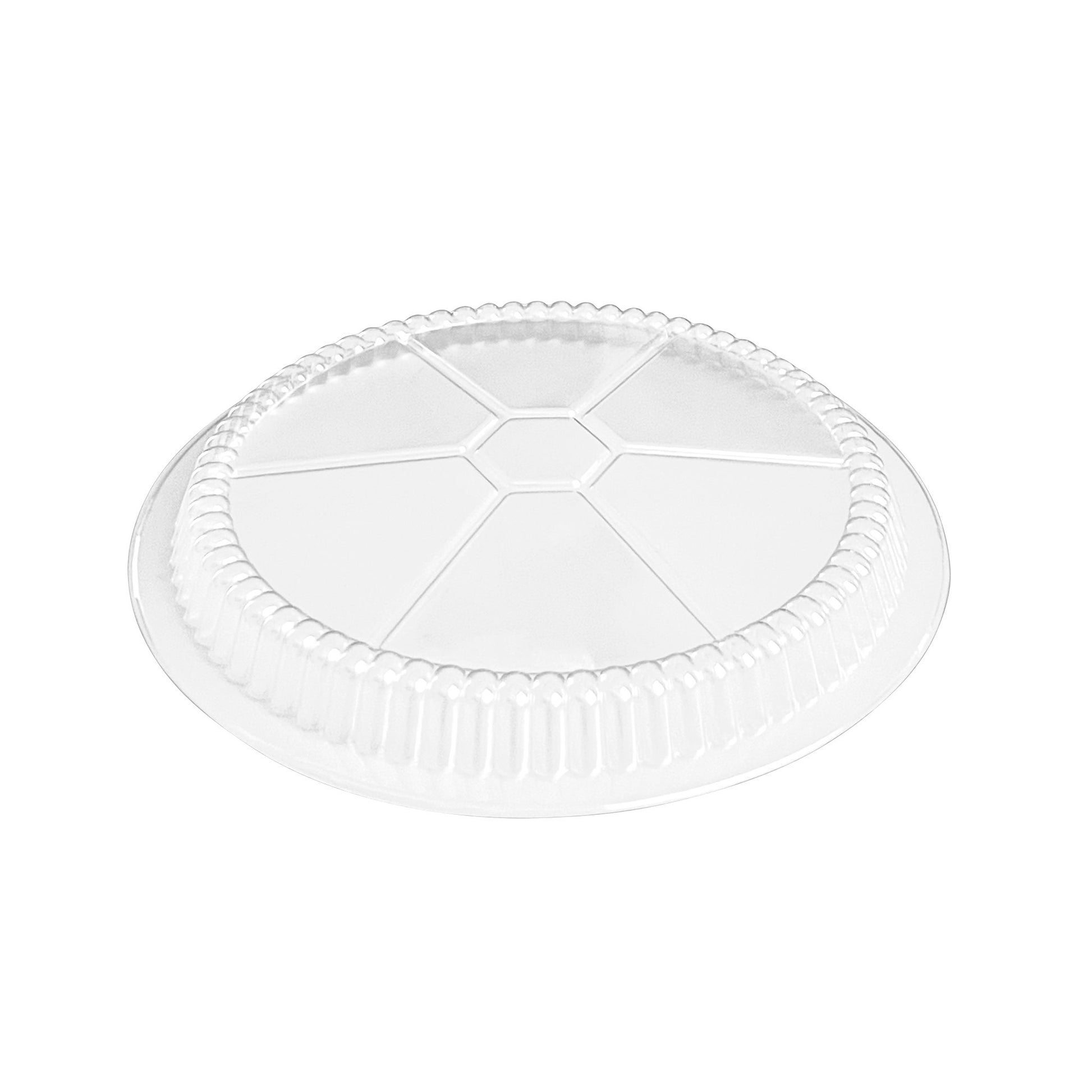 Stobia Plastic Dome Lids for 8-in Round Aluminum Container, Pack of 500 - image 1