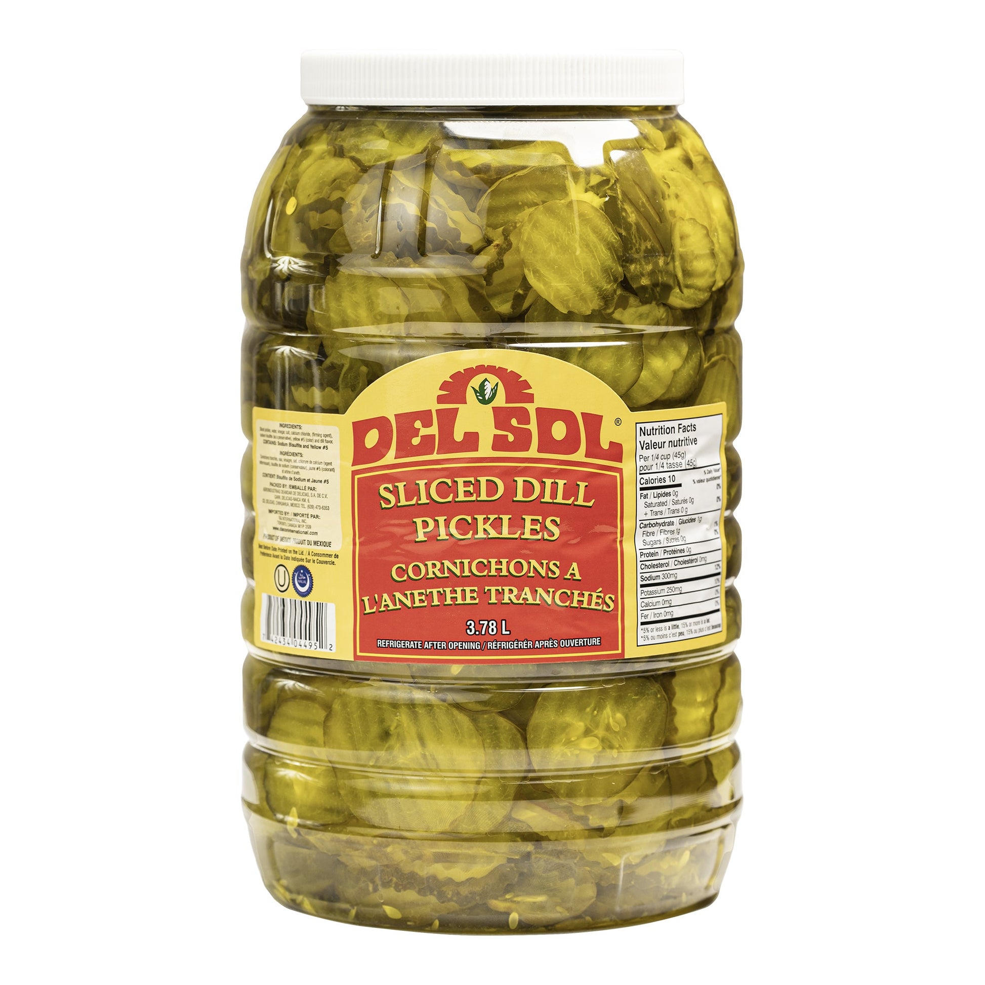 Del Sol Sliced Dill Pickles - image 1