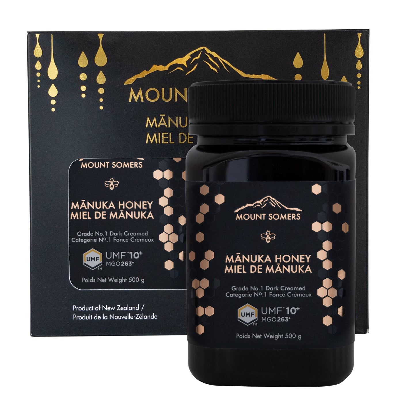 Mount Somers Manuka Honey UMF10+ MGO 263, 2 × 500 g - image 3