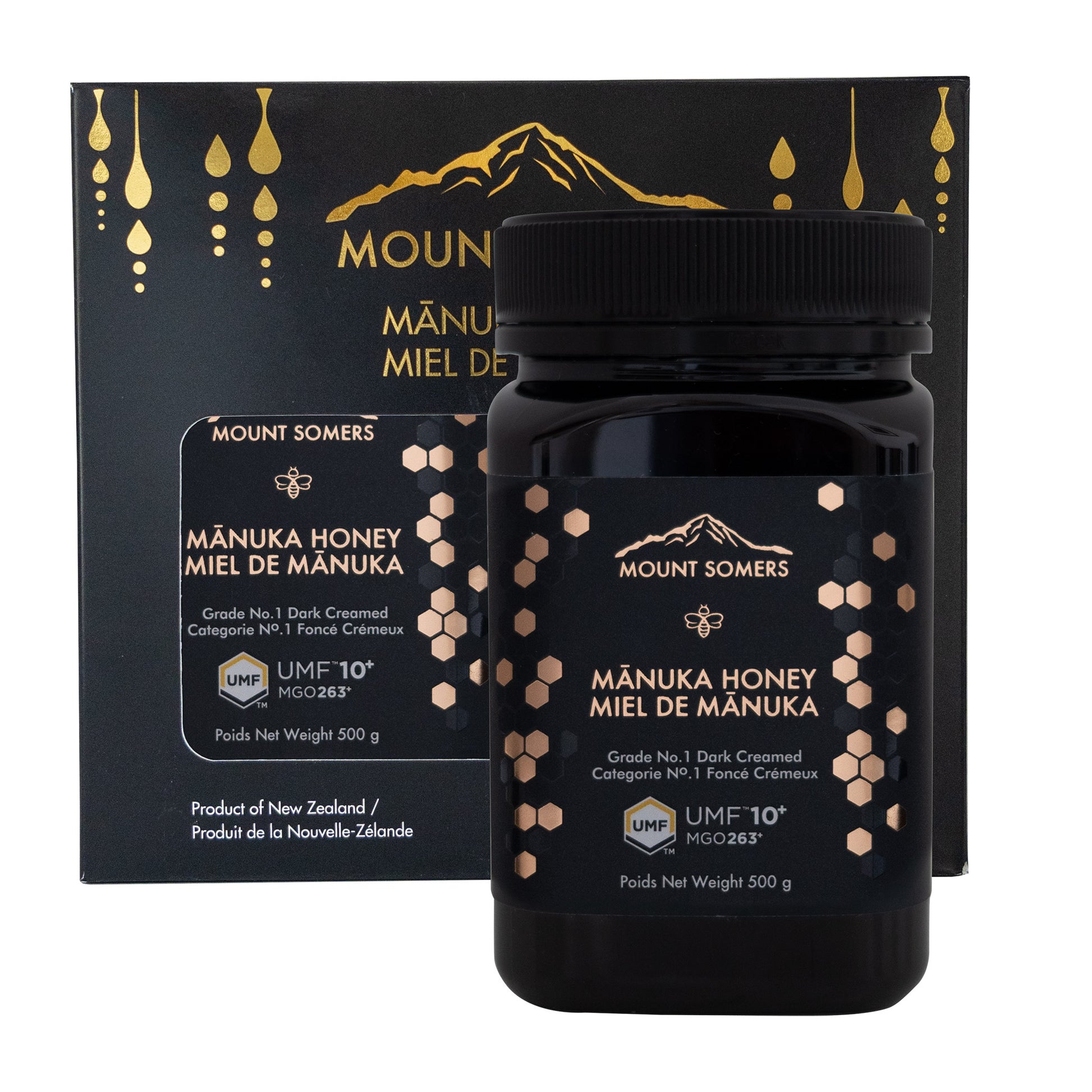 Mount Somers Manuka Honey UMF10+ MGO 263, 2 × 500 g - image 3