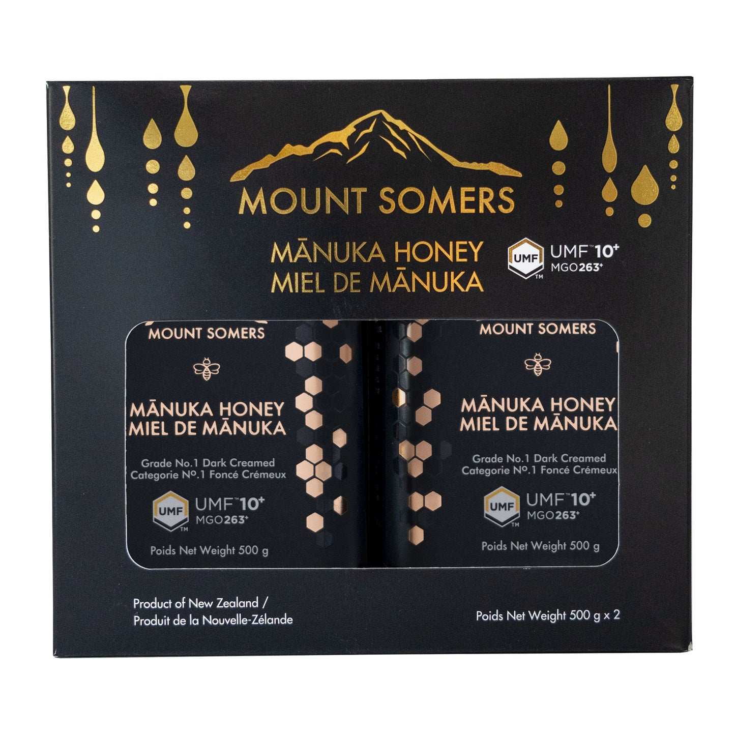 Mount Somers Manuka Honey UMF10+ MGO 263, 2 × 500 g - image 5