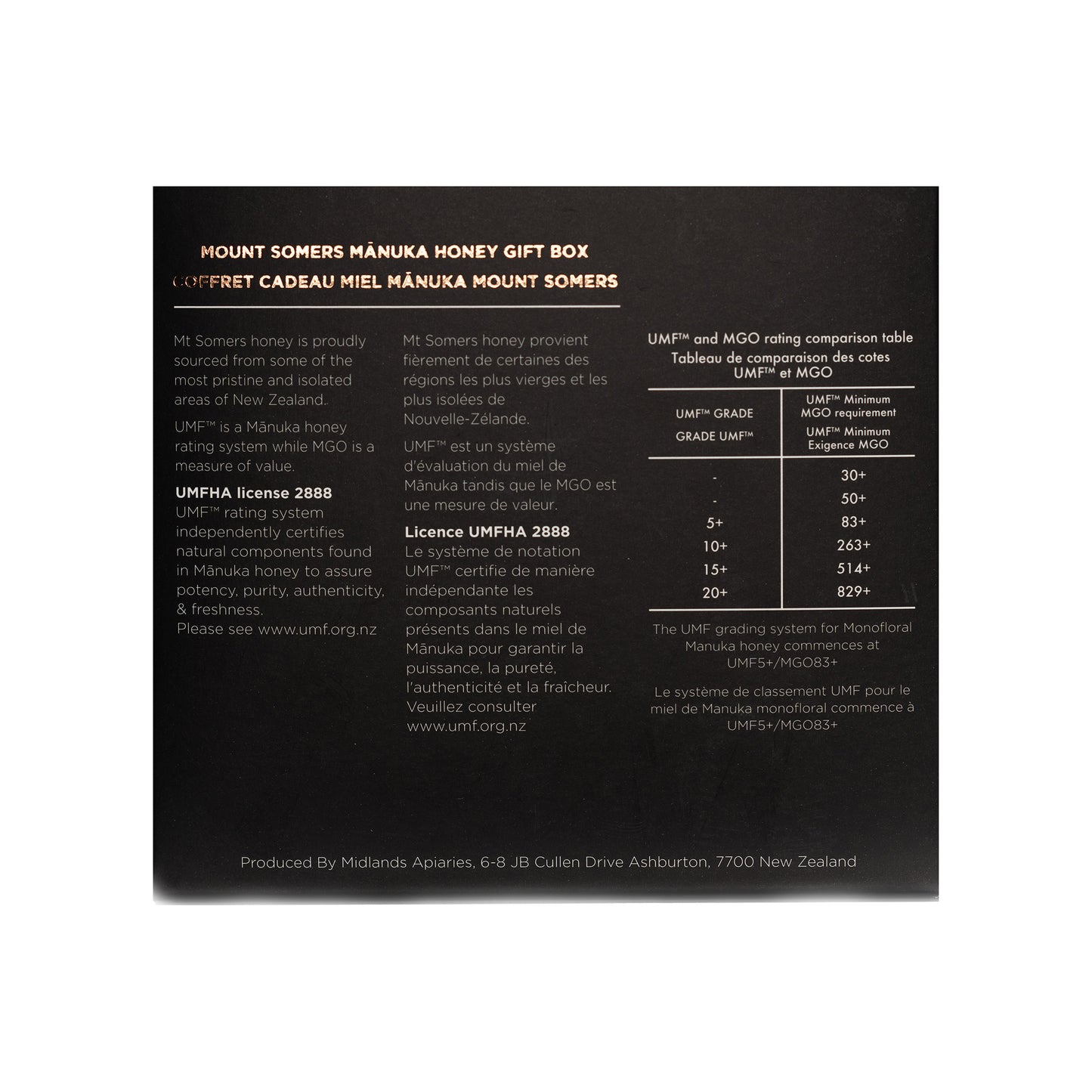 Mount Somers Manuka Honey UMF10+ MGO 263, 2 × 500 g - image 7