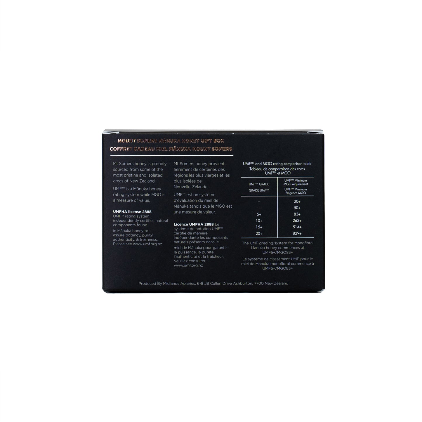 Mount Somers Manuka Honey UMF15+ MGO 514, 2 × 250 g - image 5