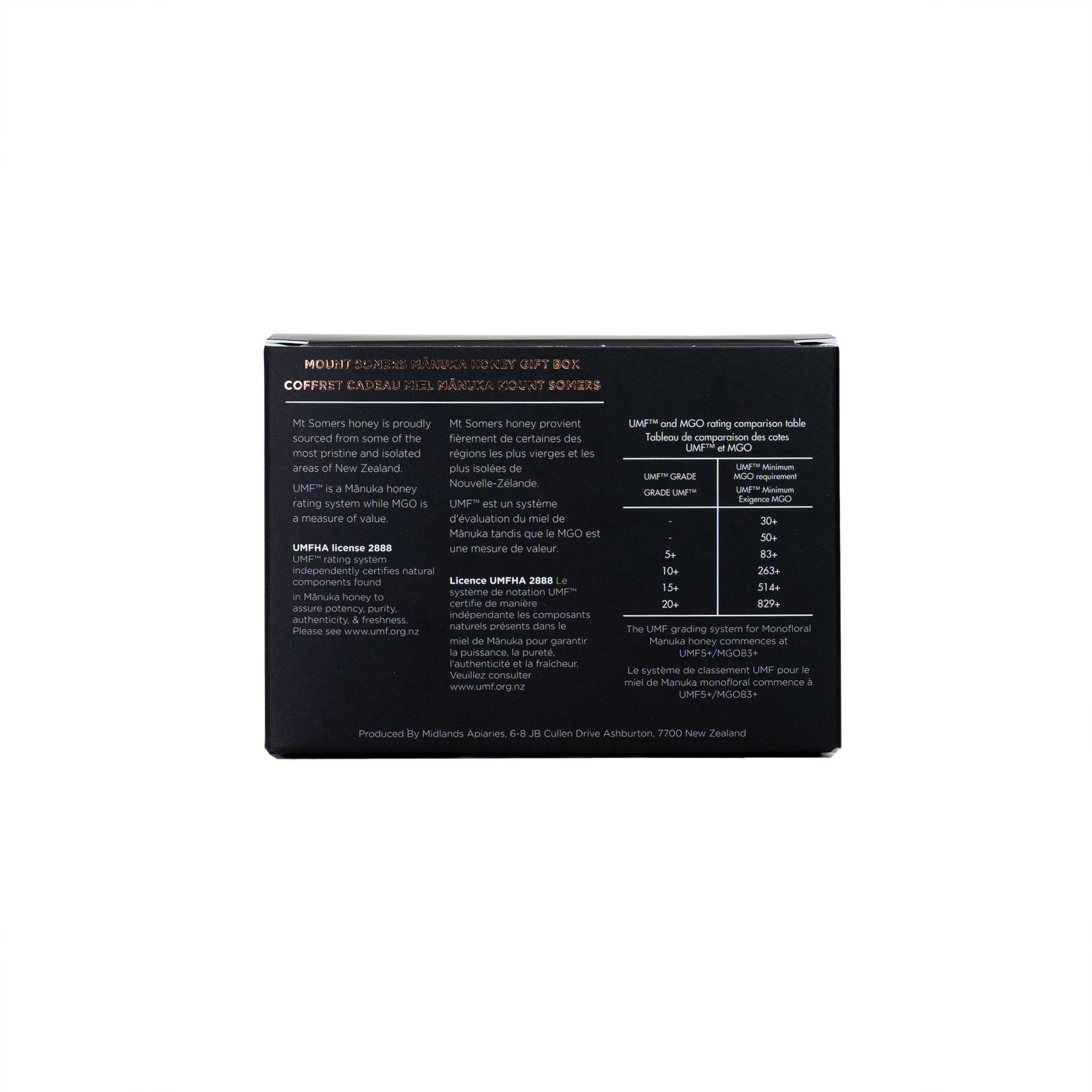 Mount Somers Manuka Honey UMF15+ MGO 514, 2 × 250 g - image 5