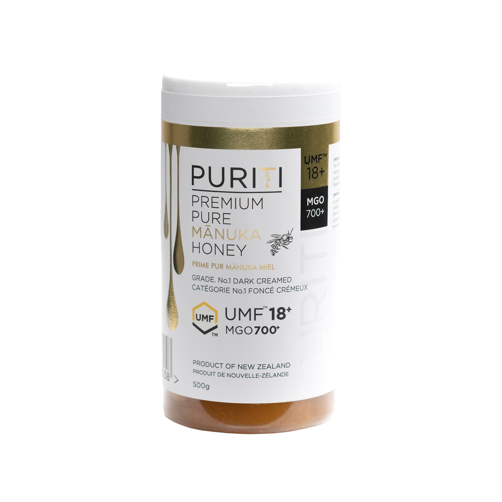Puriti Manuka Honey UMF18+ MGO 700, 500 g - image 1