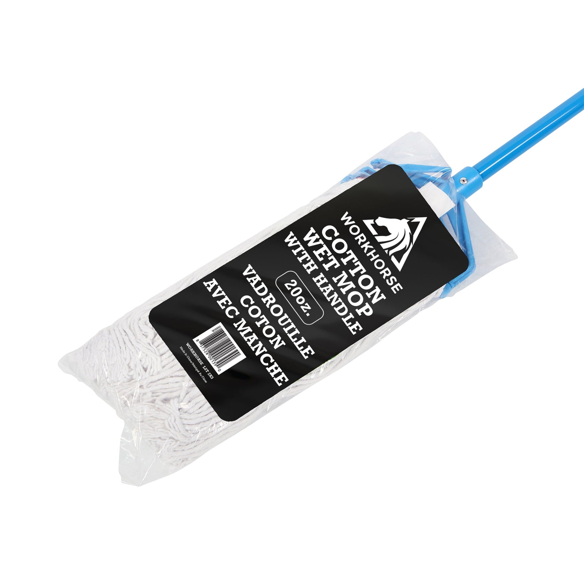 Workhorse Cotton mop and Handle - image 1