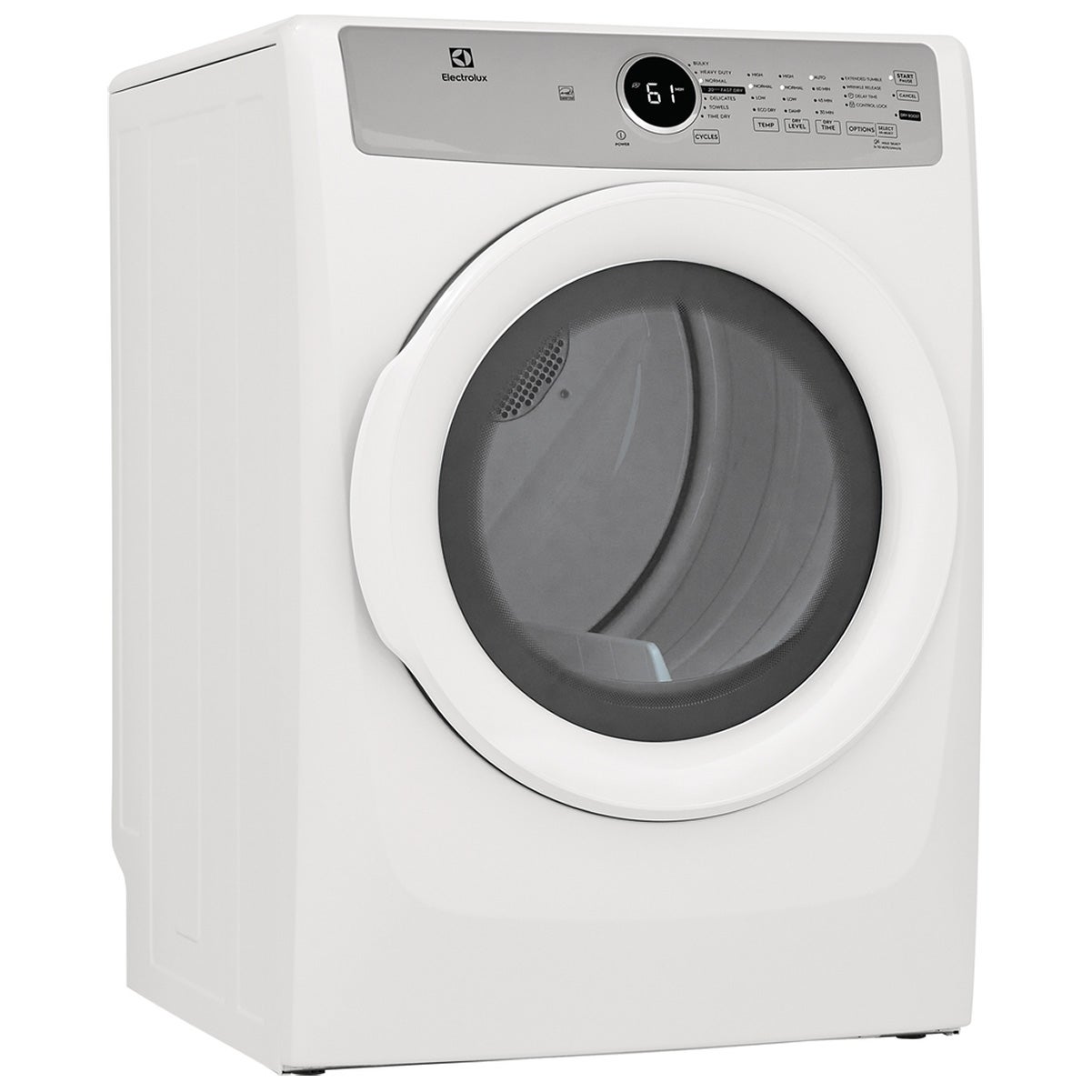 Electrolux 3 Series 27 in. 8.0 cu ft. White Electric Front Load Dryer with LuxCare Lint Shield - image 1