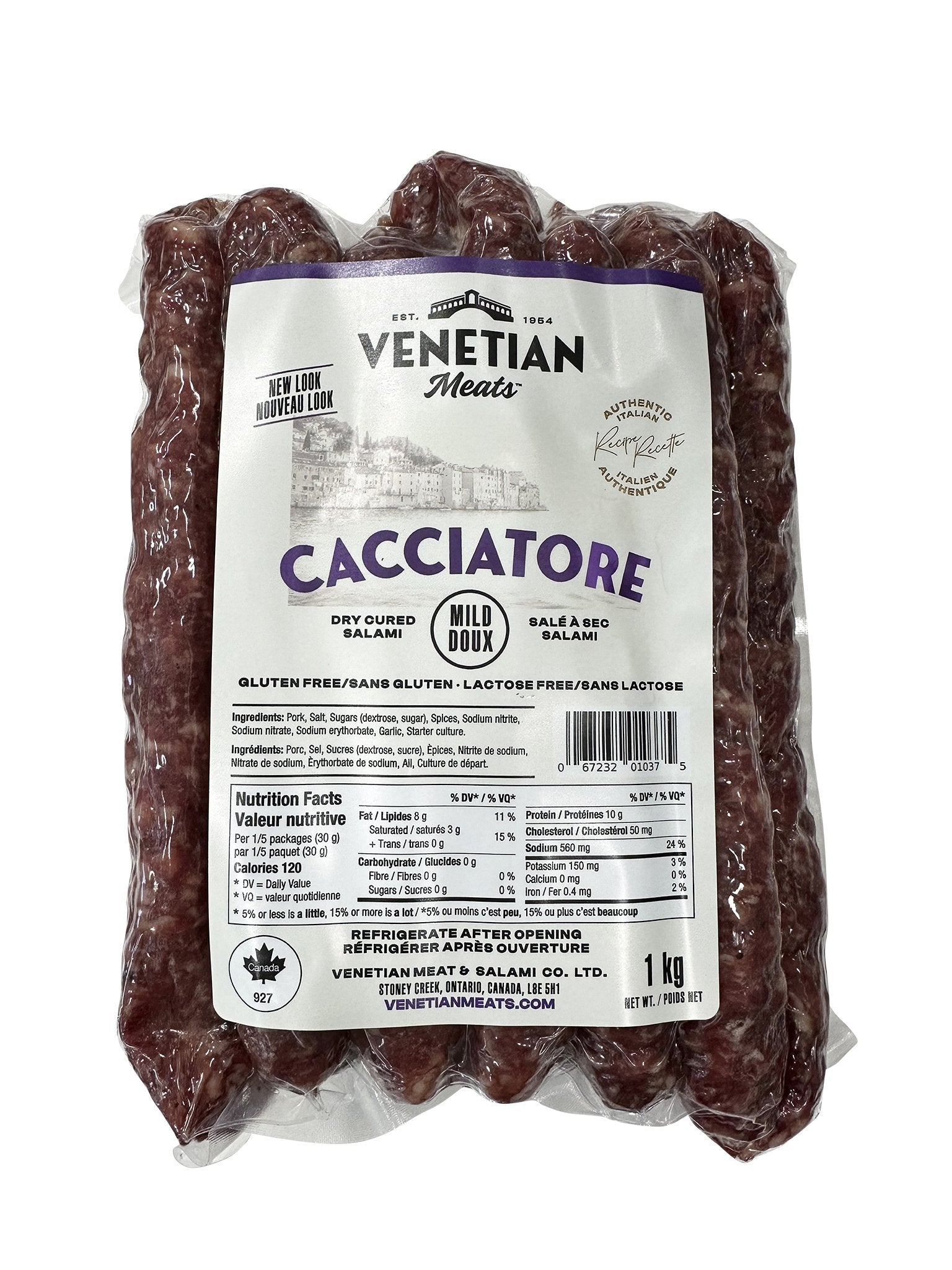 Venetian Mild Cacciatore, 1 kg - image 1