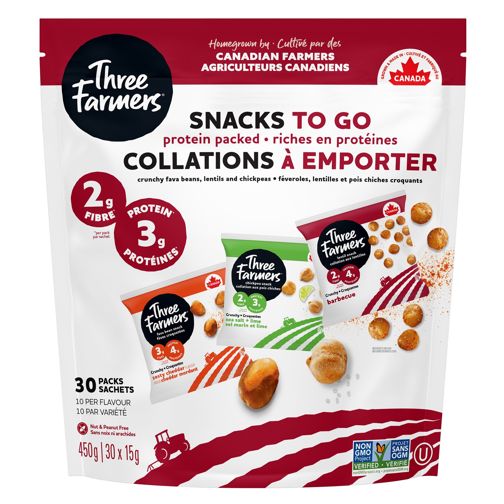 Three Farmers Variety Pack, 60 × 15 g - image 3