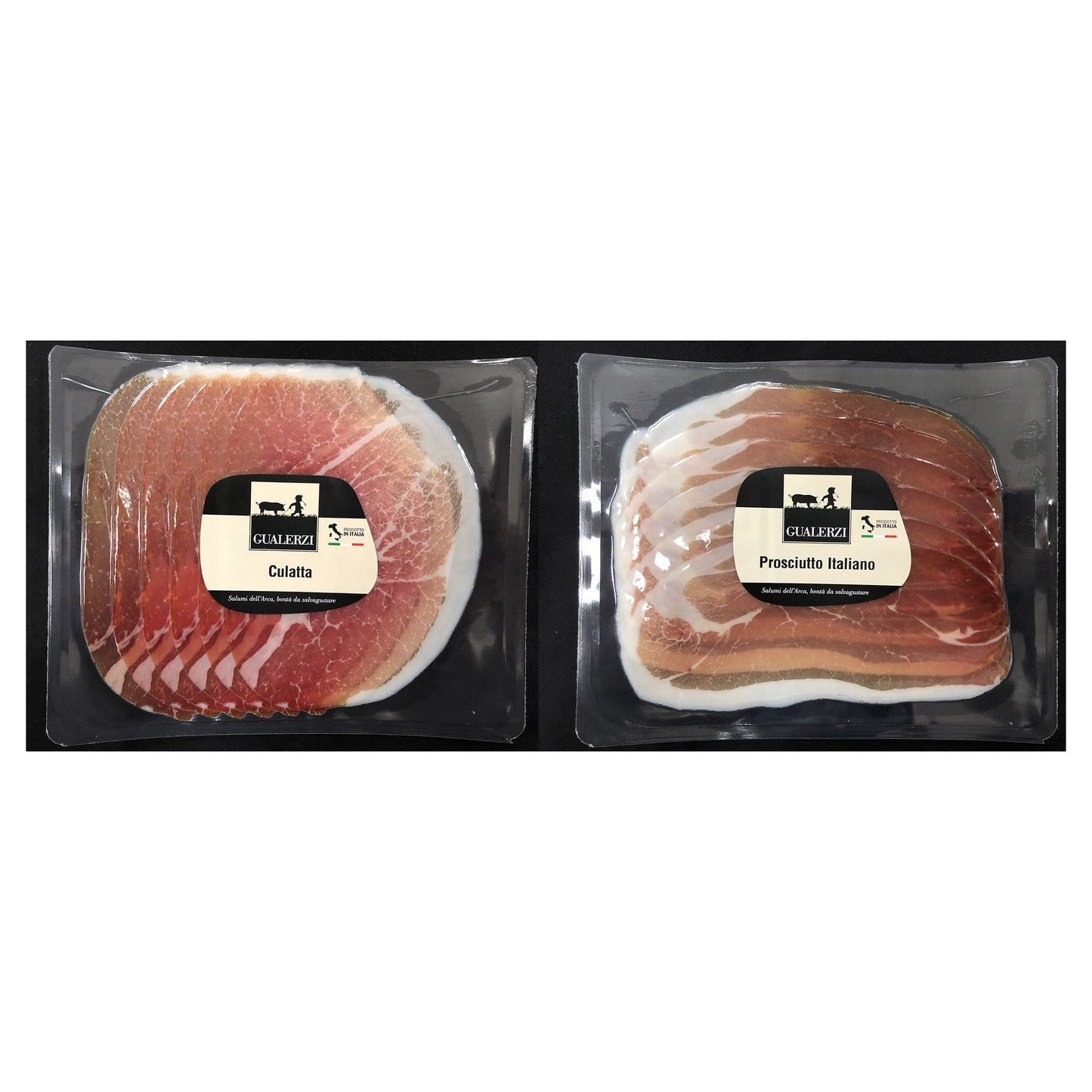 Gualerzi Pre-sliced Antipasto Meats Variety Pack 80 g (2.8 oz) × 8 pack - image 2