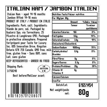Gualerzi Pre-sliced Antipasto Meats Variety Pack 80 g (2.8 oz) × 8 pack - image 6