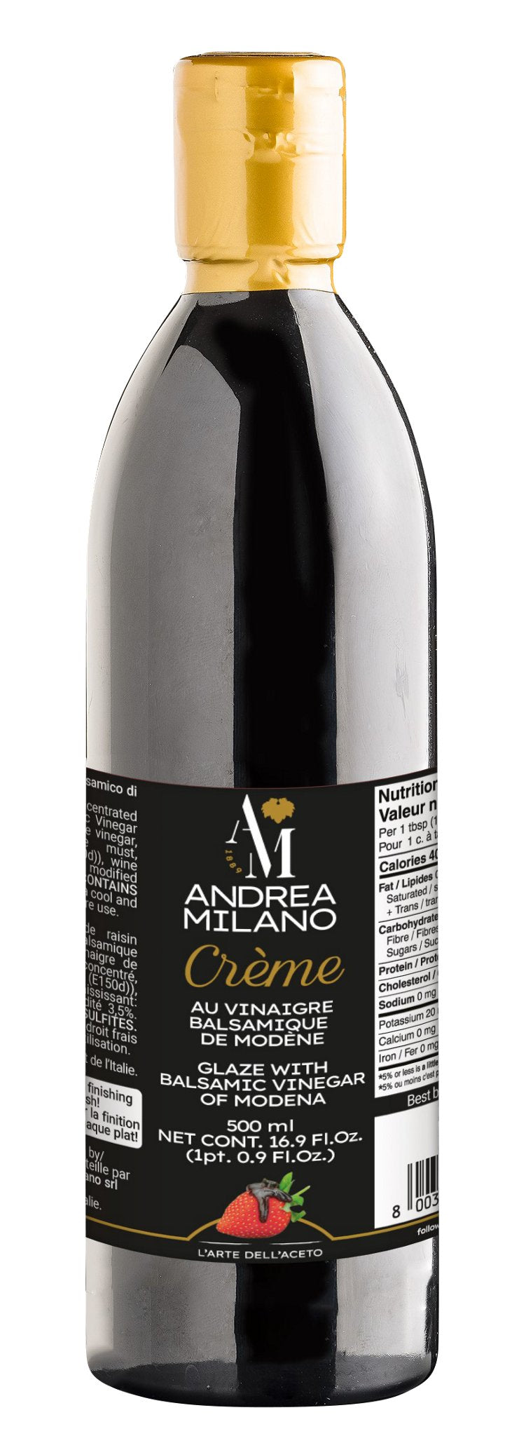 Andrea Milano Balsamic Vinegar Glaze, 500 mL - image 1