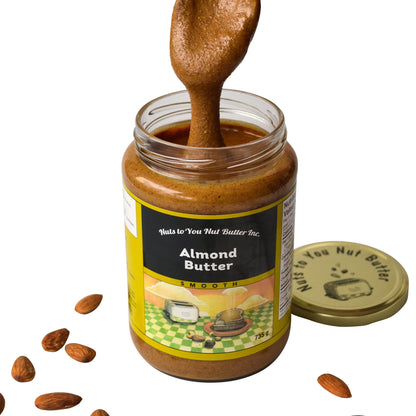 Nuts To You Nut Butter Smooth Almond Butter, 2 × 735 g - image 4