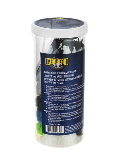 Multi-Purpose Cable Ties, 840-pack - image 1