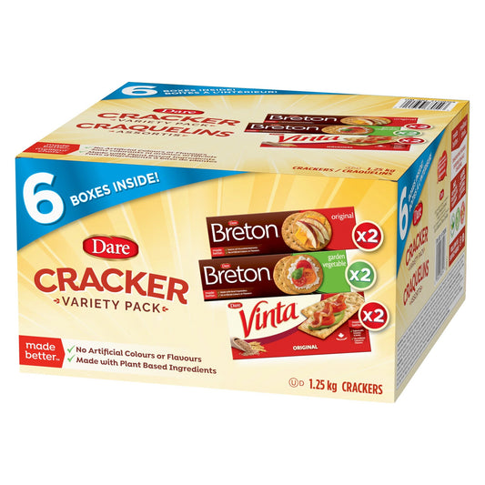 Dare Crackers Variety Pack, 1.25 kg — product image