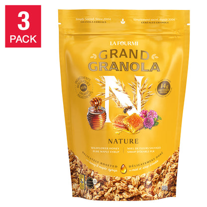 La Fourmi Grand Granola Nature, 3 × 808 g - image 1