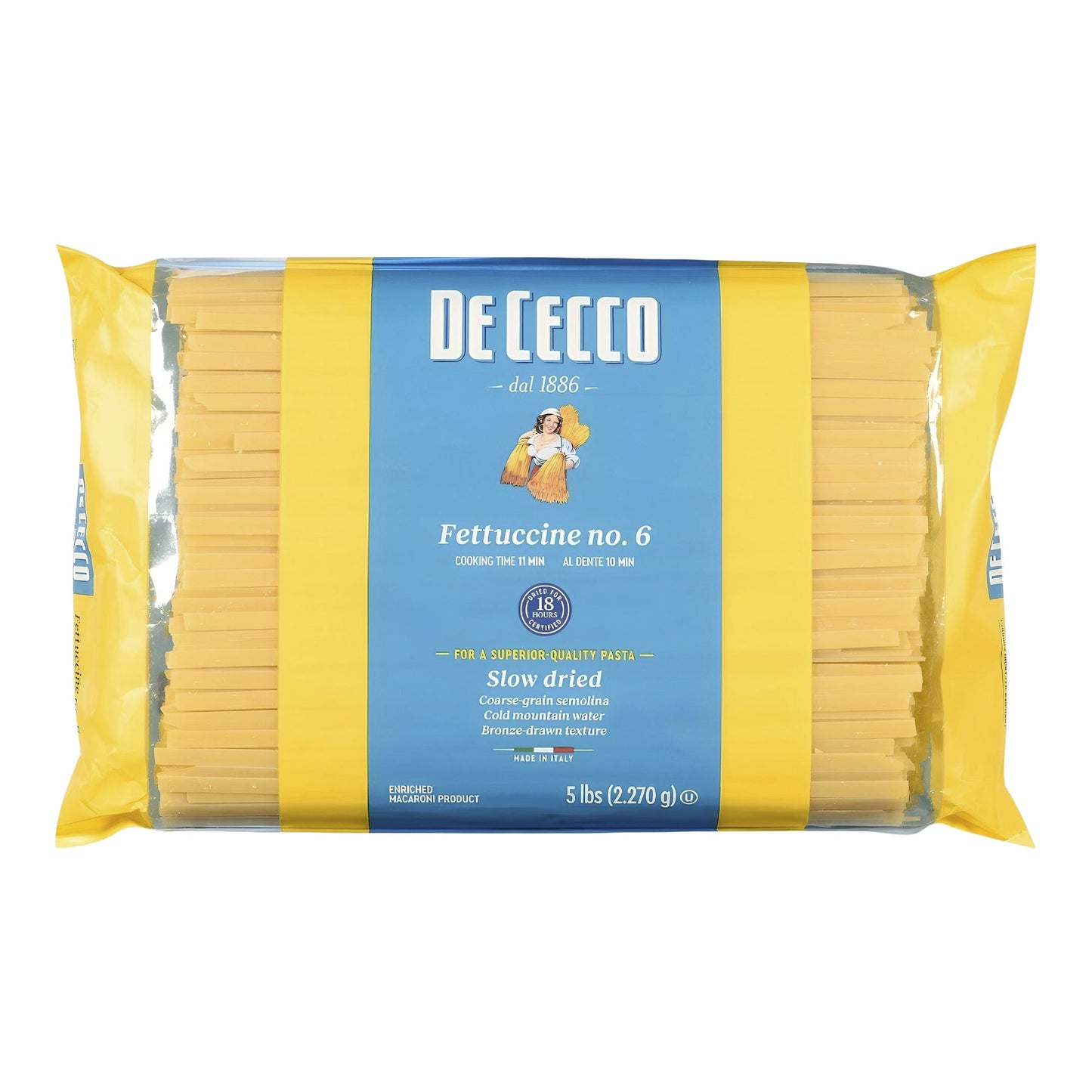 De Cecco Fettuccine, 2.27 kg - image 1