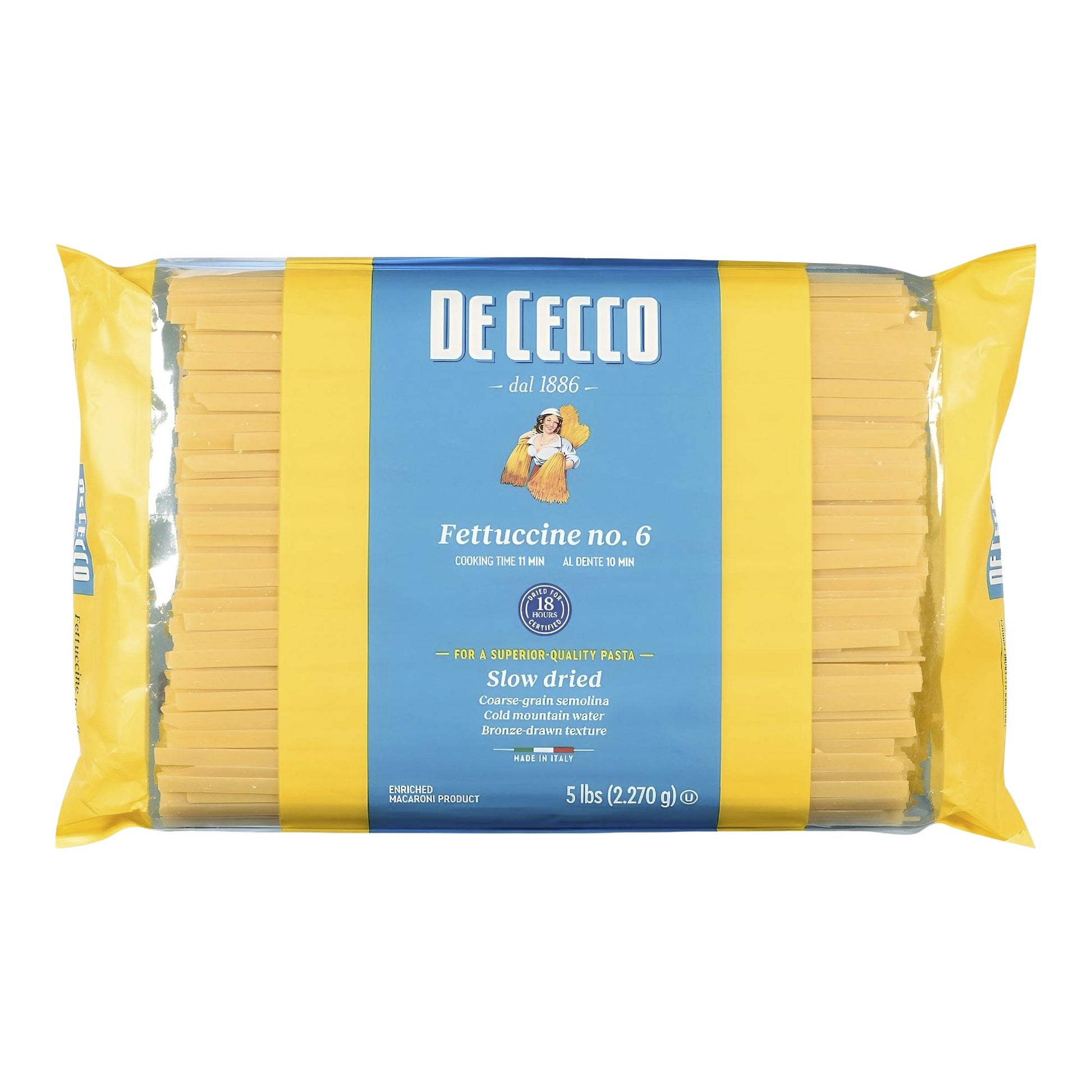 De Cecco Fettuccine, 2.27 kg - image 1