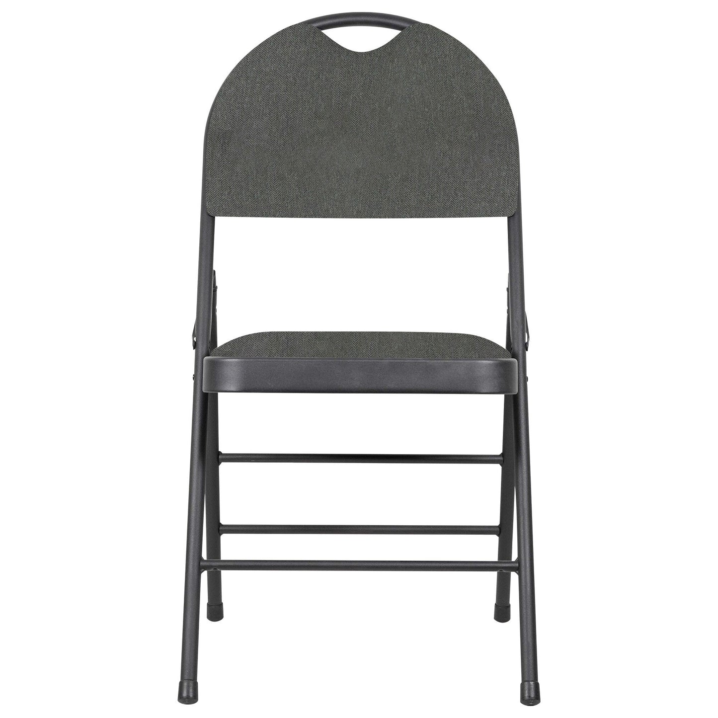 Elite Fabric Padded Metal Folding Chair - image 1