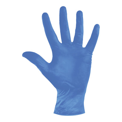 Sani Guard Large Blue Vinyl Gloves, 10 packs of 100 - image 2