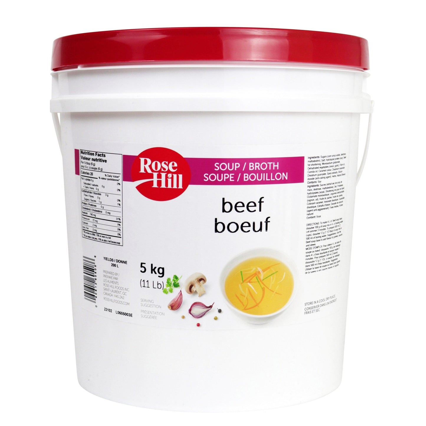 Rose Hill Beef Soup Base, 5 kg - image 1