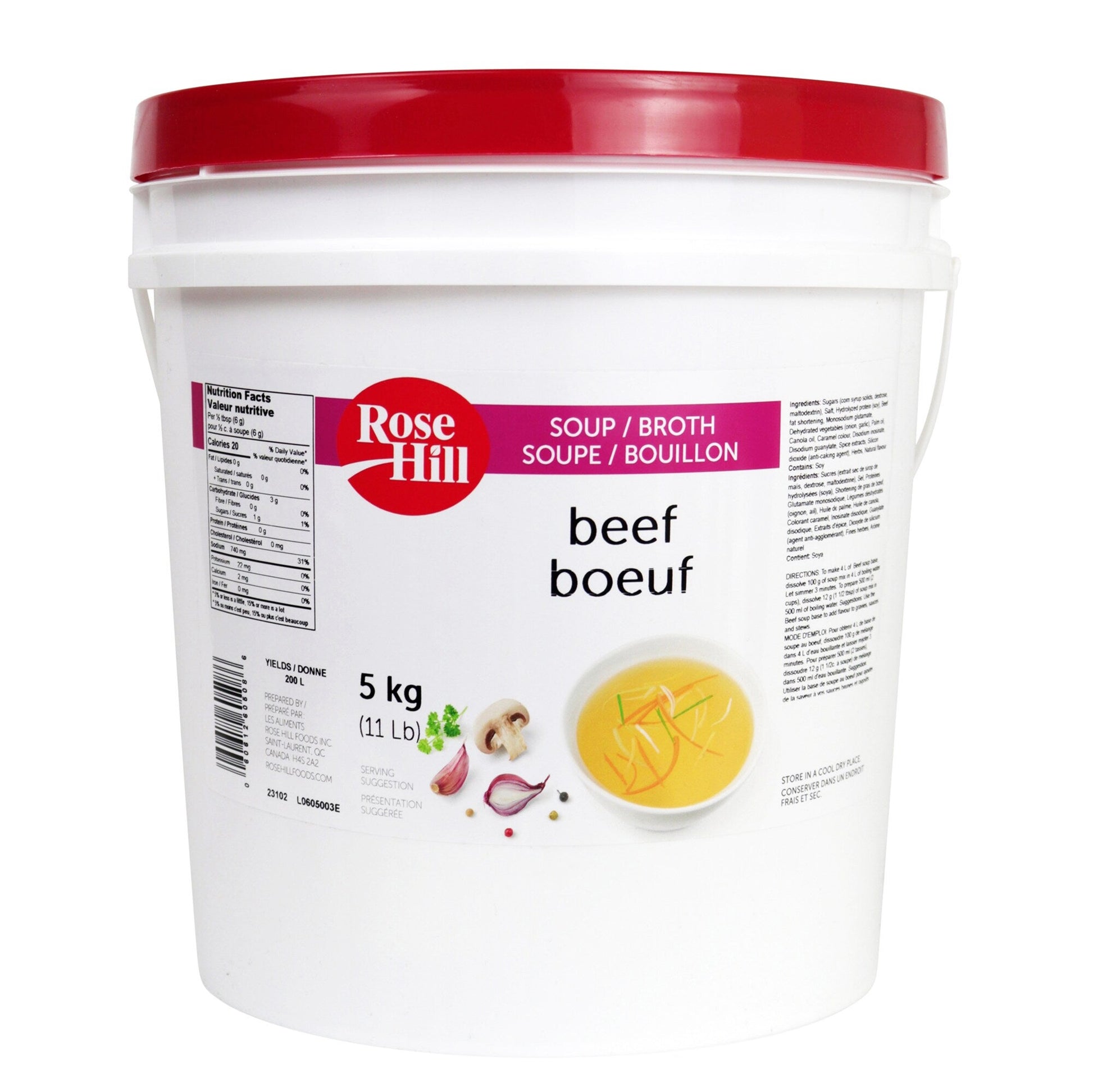 Rose Hill Beef Soup Base, 5 kg - image 1