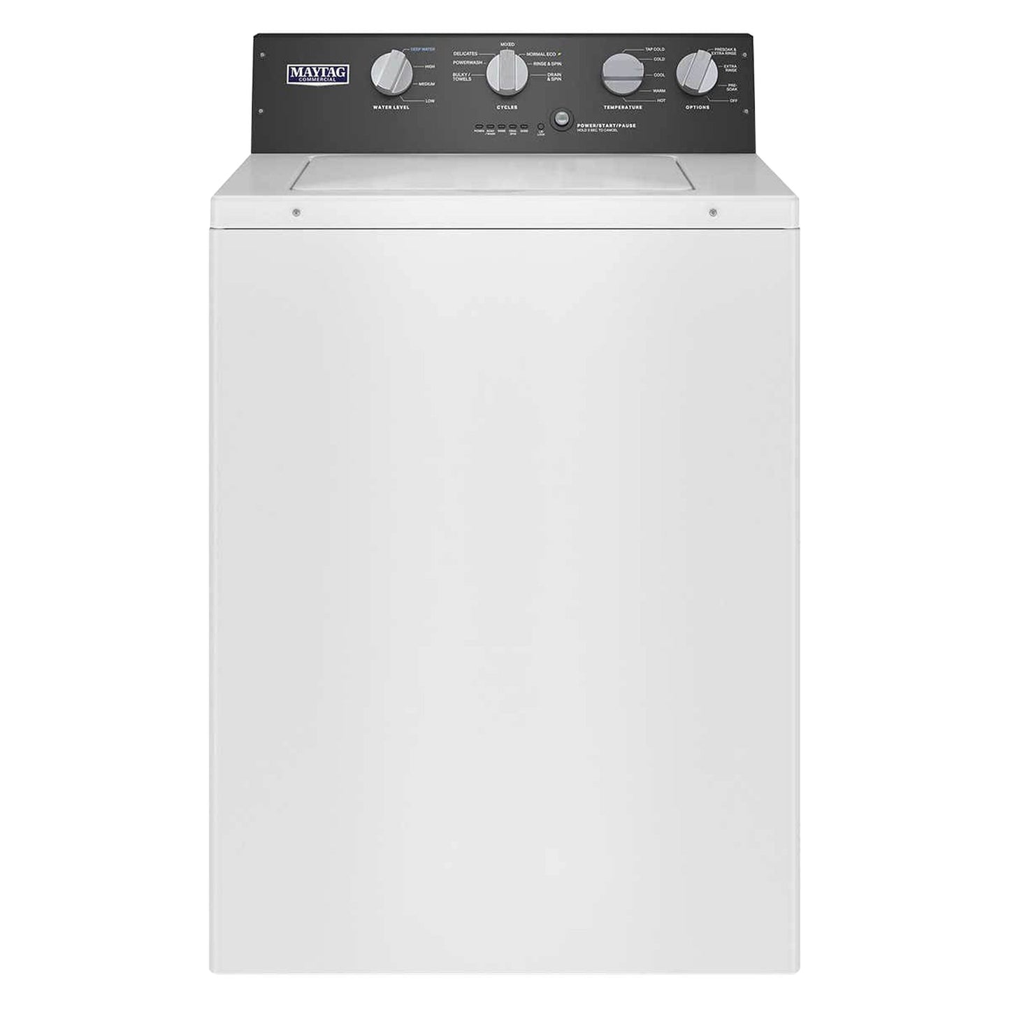 Maytag 4.0 cu ft White Top Load Commercial-Grade Washer with Dual-Action Agitator - image 1