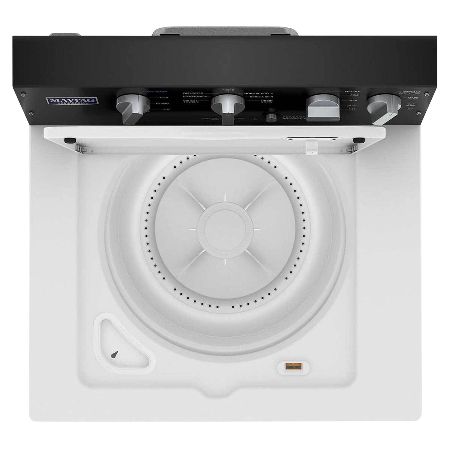Maytag 4.0 cu ft White Top Load Commercial-Grade Washer with Dual-Action Agitator - image 3