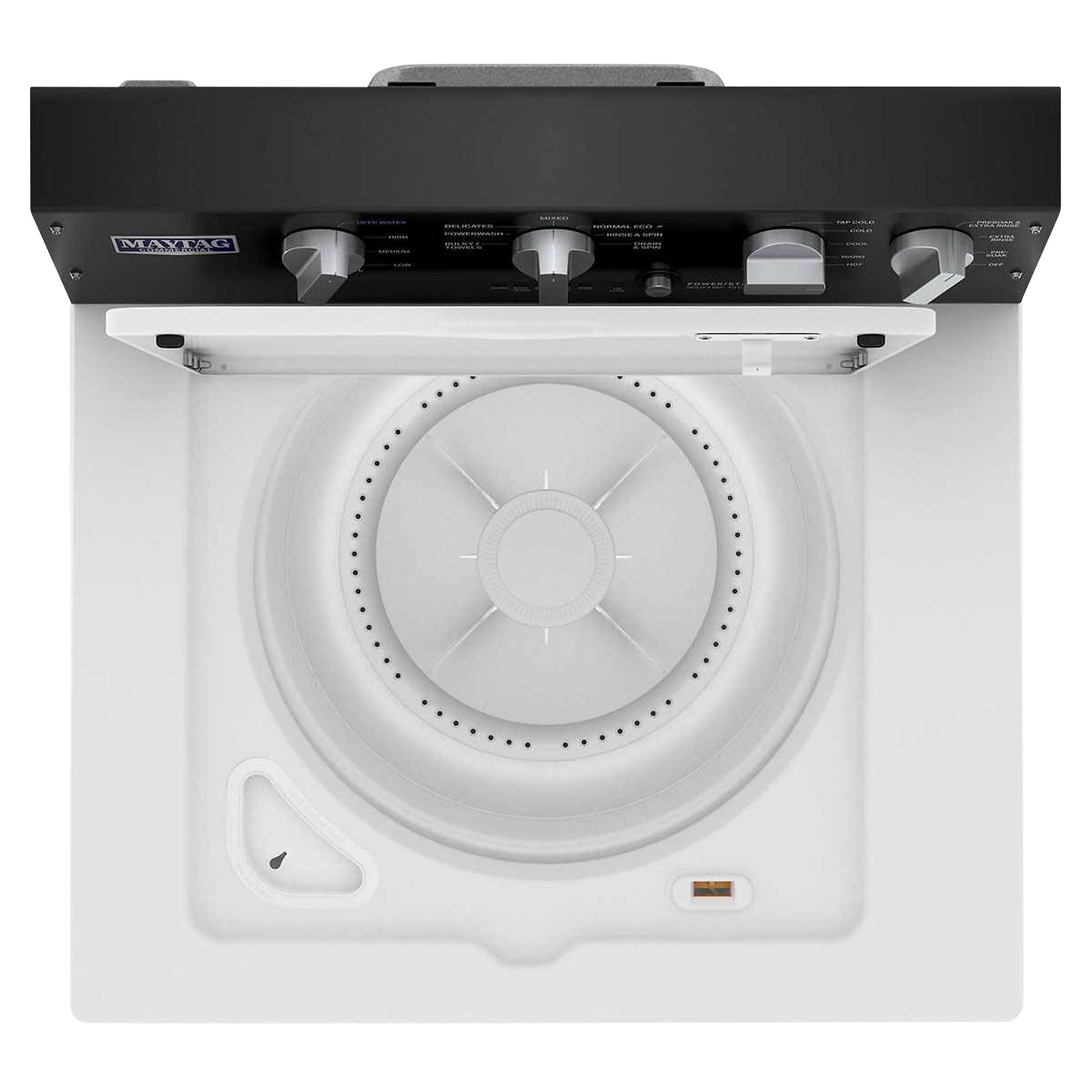 Maytag 4.0 cu ft White Top Load Commercial-Grade Washer with Dual-Action Agitator - image 3