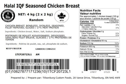 TCF Frozen Chicken Breast, 4 kg - image 2