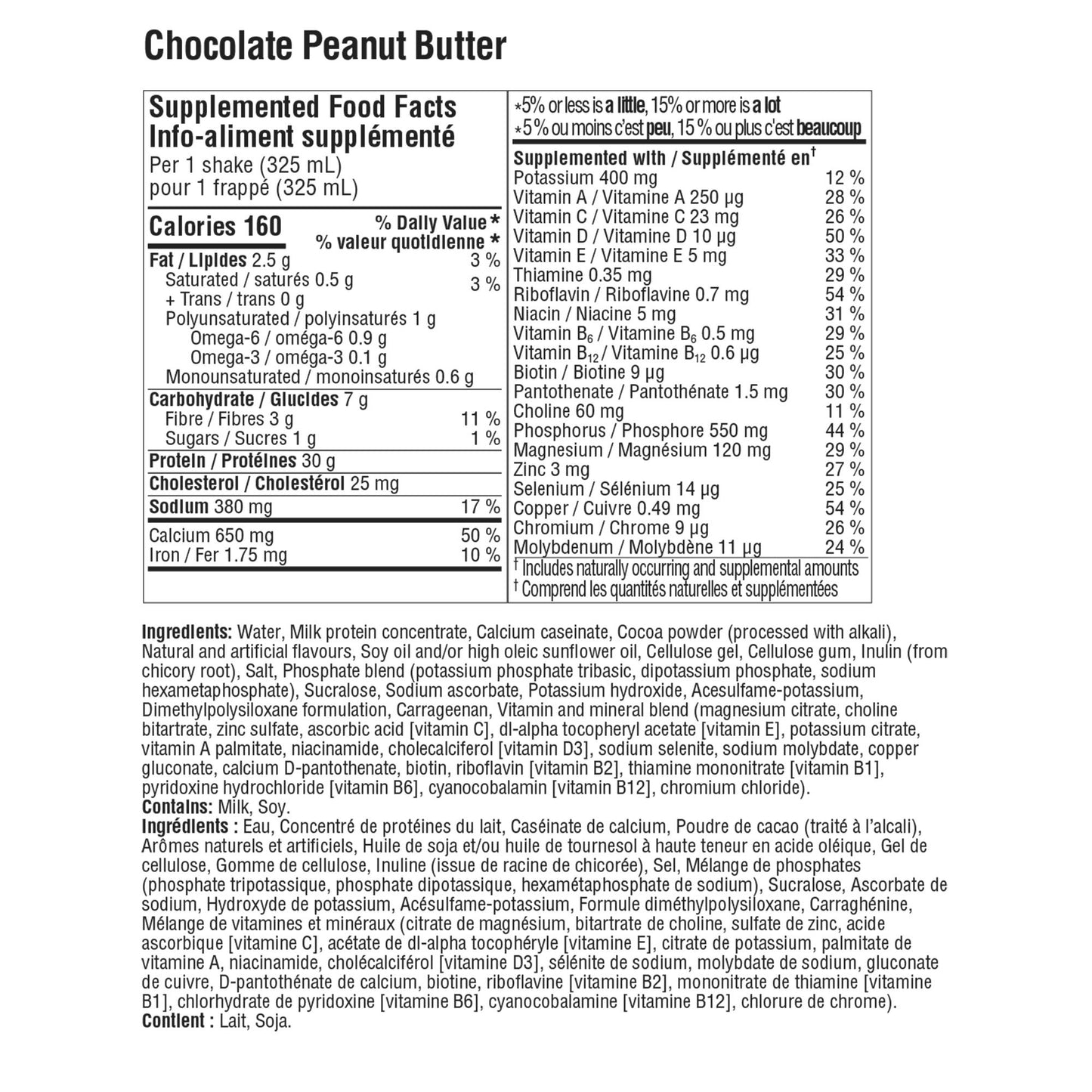 Premier Protein High-protein Chocolate Peanut Butter Shake, 18 x 325 mL - image 3