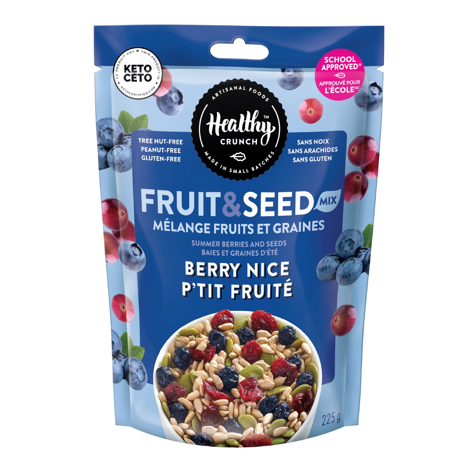 Healthy Crunch Fruit & Seed Mix, 7 × 225 g - image 2