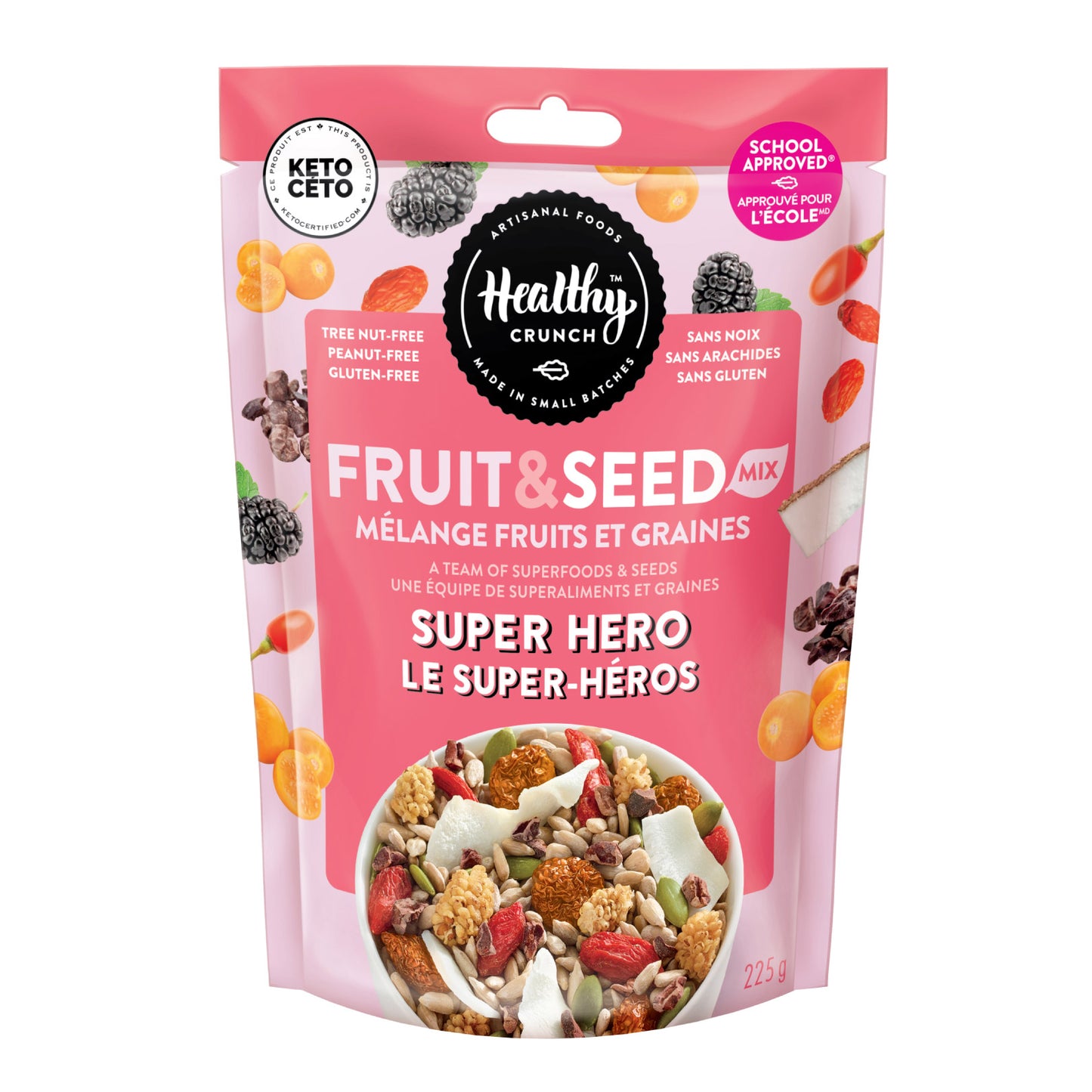 Healthy Crunch Fruit & Seed Mix, 7 × 225 g - image 4