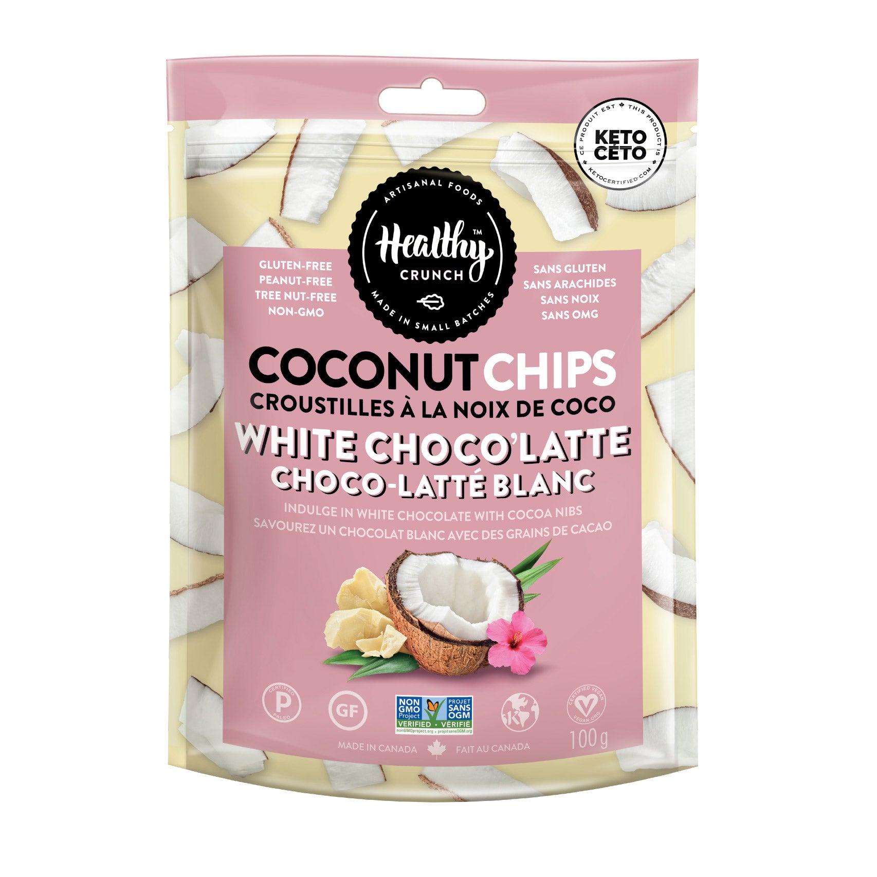 Healthy Crunch Coconut Chips, Variety Pack, 6 × 100 g - image 3