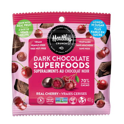 Healthy Crunch Dark Chocolate Superfoods, Variety Pack, 24 × 40 g - image 2