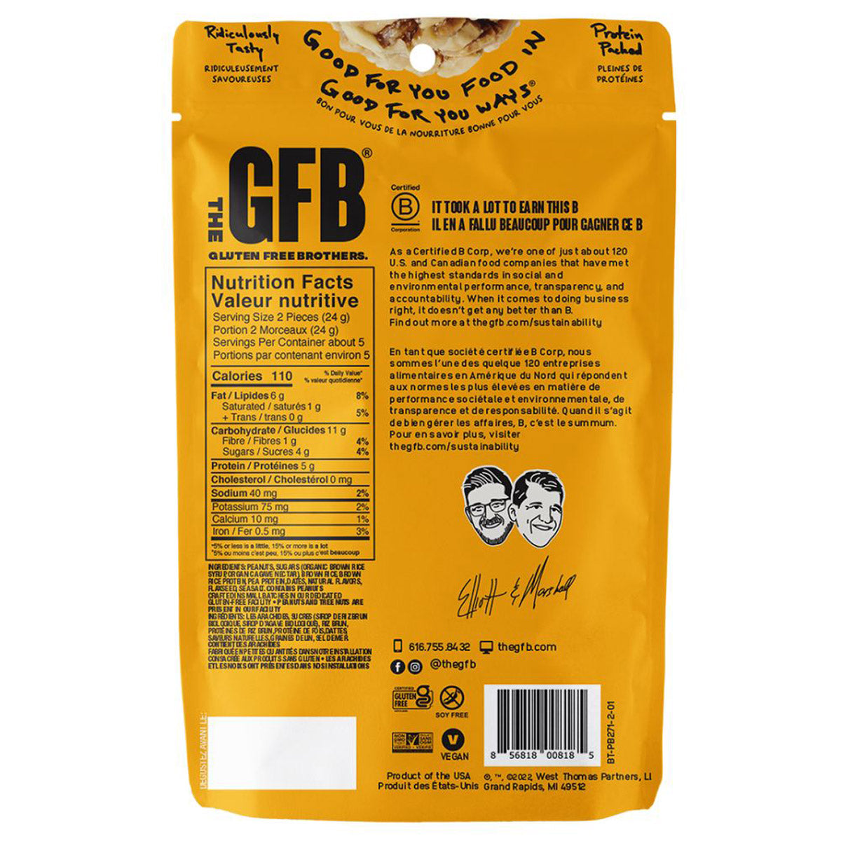 The GFB Bites Variety Pack, 12 × 113 g - image 3