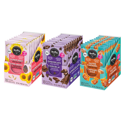 Healthy Crunch Single Serve Seed Butter, (10 × 32 g) × 3-pack - image 1