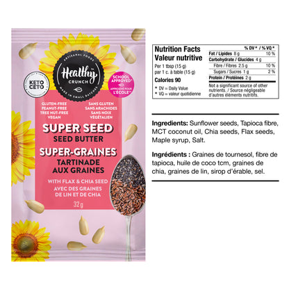 Healthy Crunch Single Serve Seed Butter, (10 × 32 g) × 3-pack - image 2