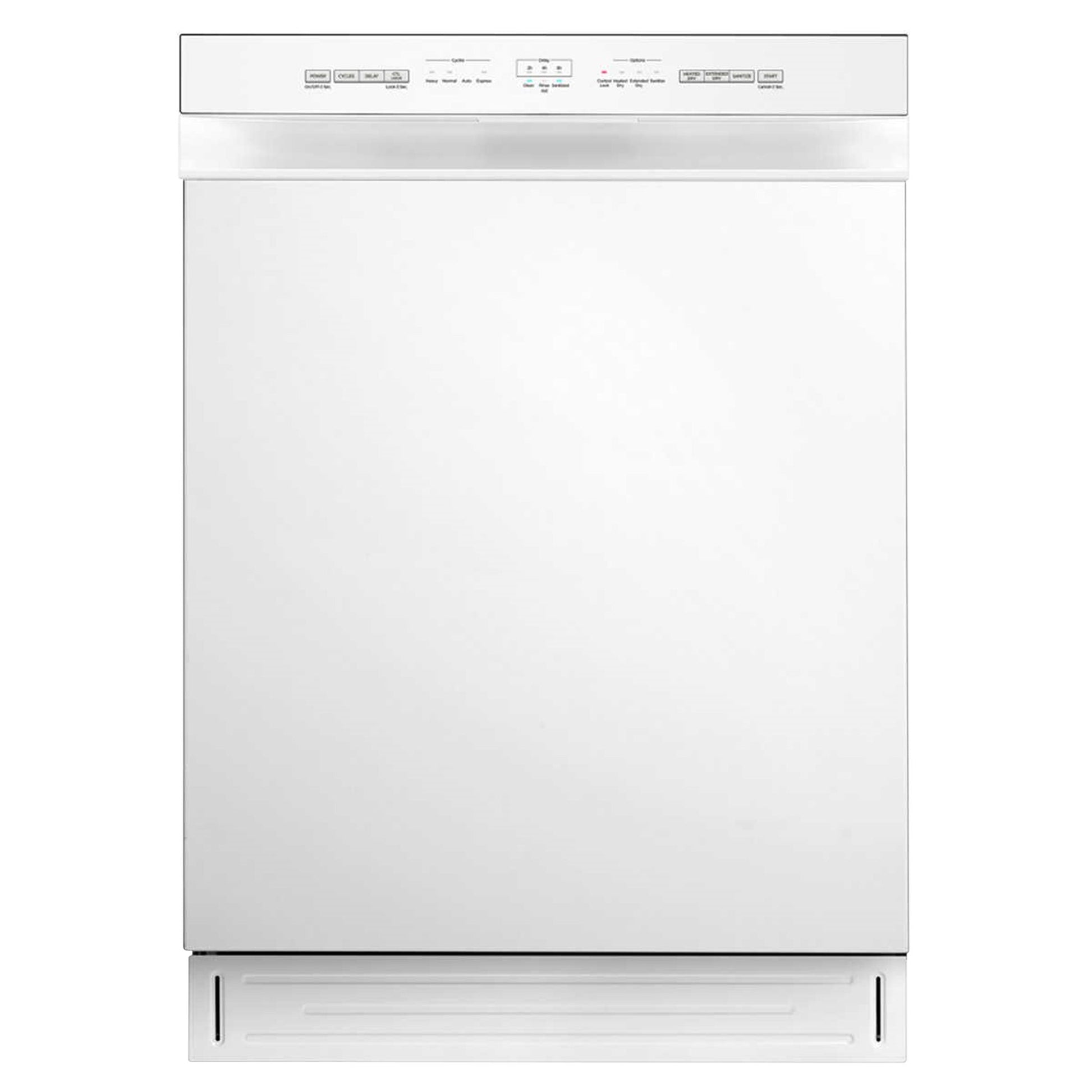 Midea 24 in. White Built-in Dishwasher with Hybrid Stainless Steel Tub - image 1