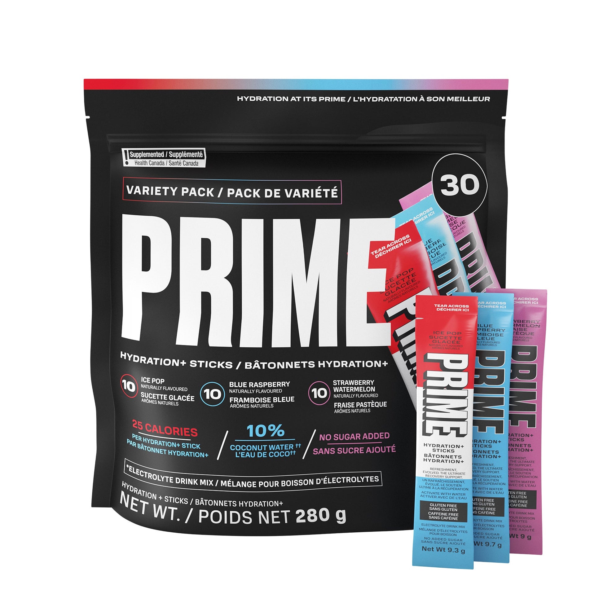 Prime Hydration+ Sticks Variety Pack, 30ct - image 1
