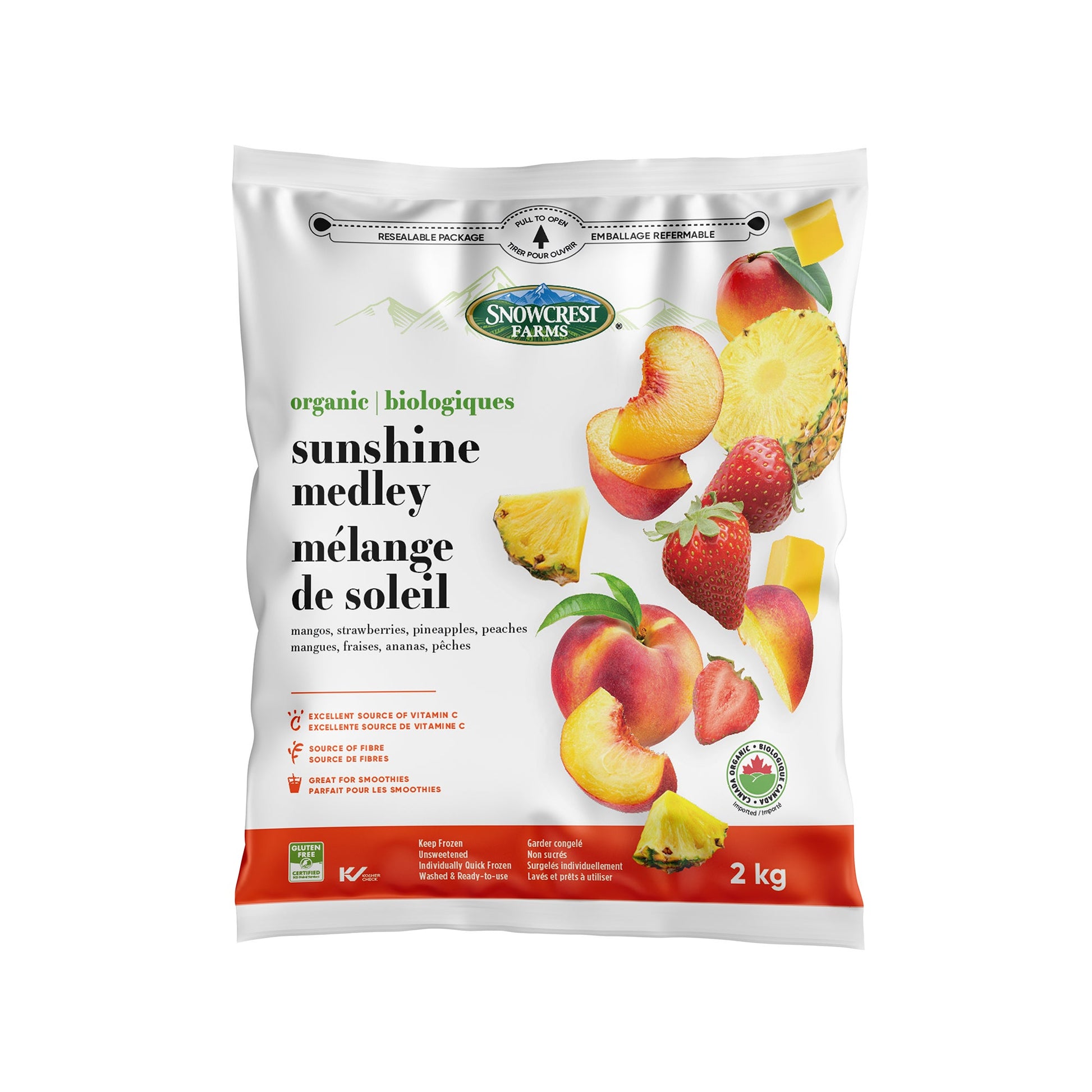 Snowcrest Farms Organic Sunshine Medley 2 kg - image 1