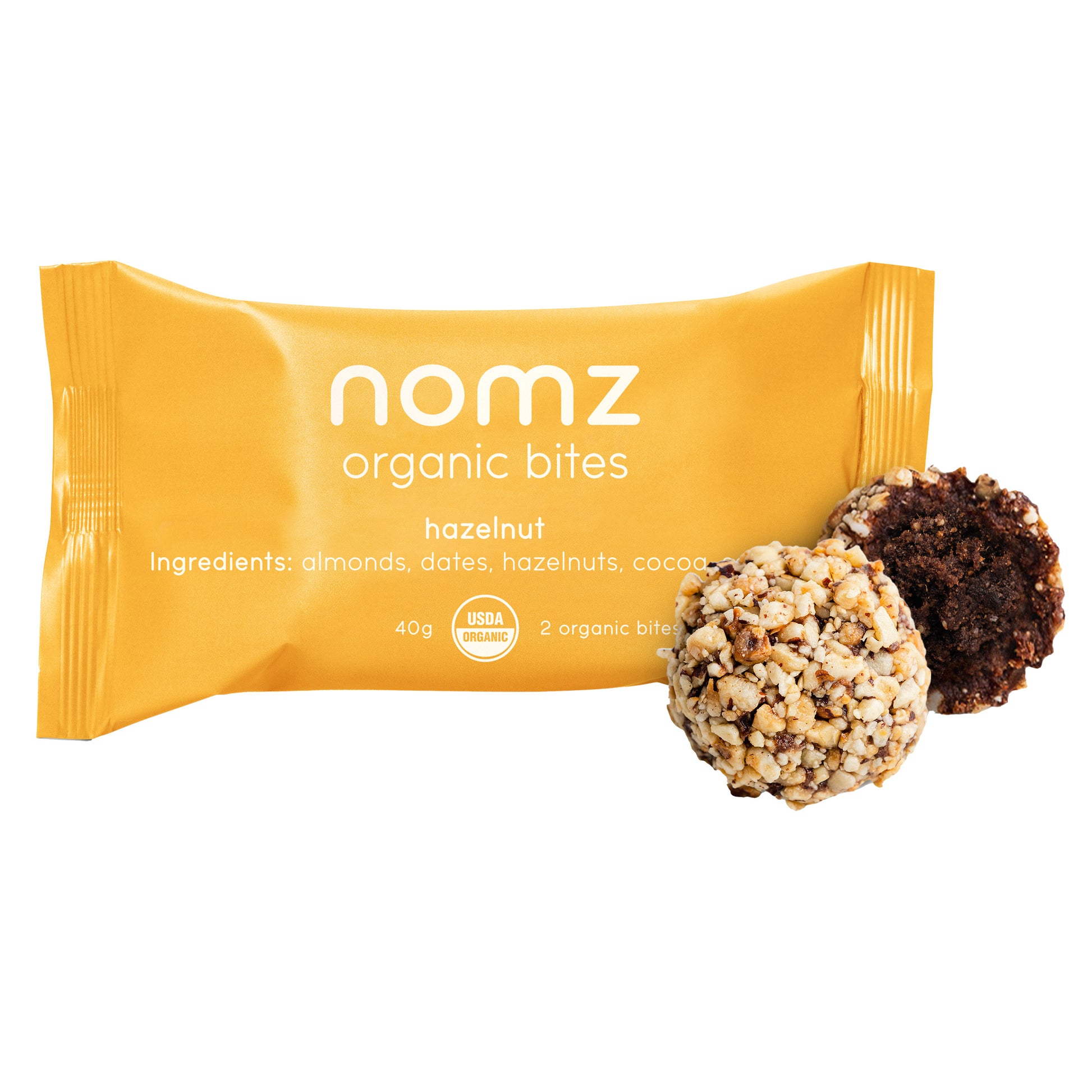 nomz Organic Bites, Assorted Flavours, 60 × 40 g - image 4