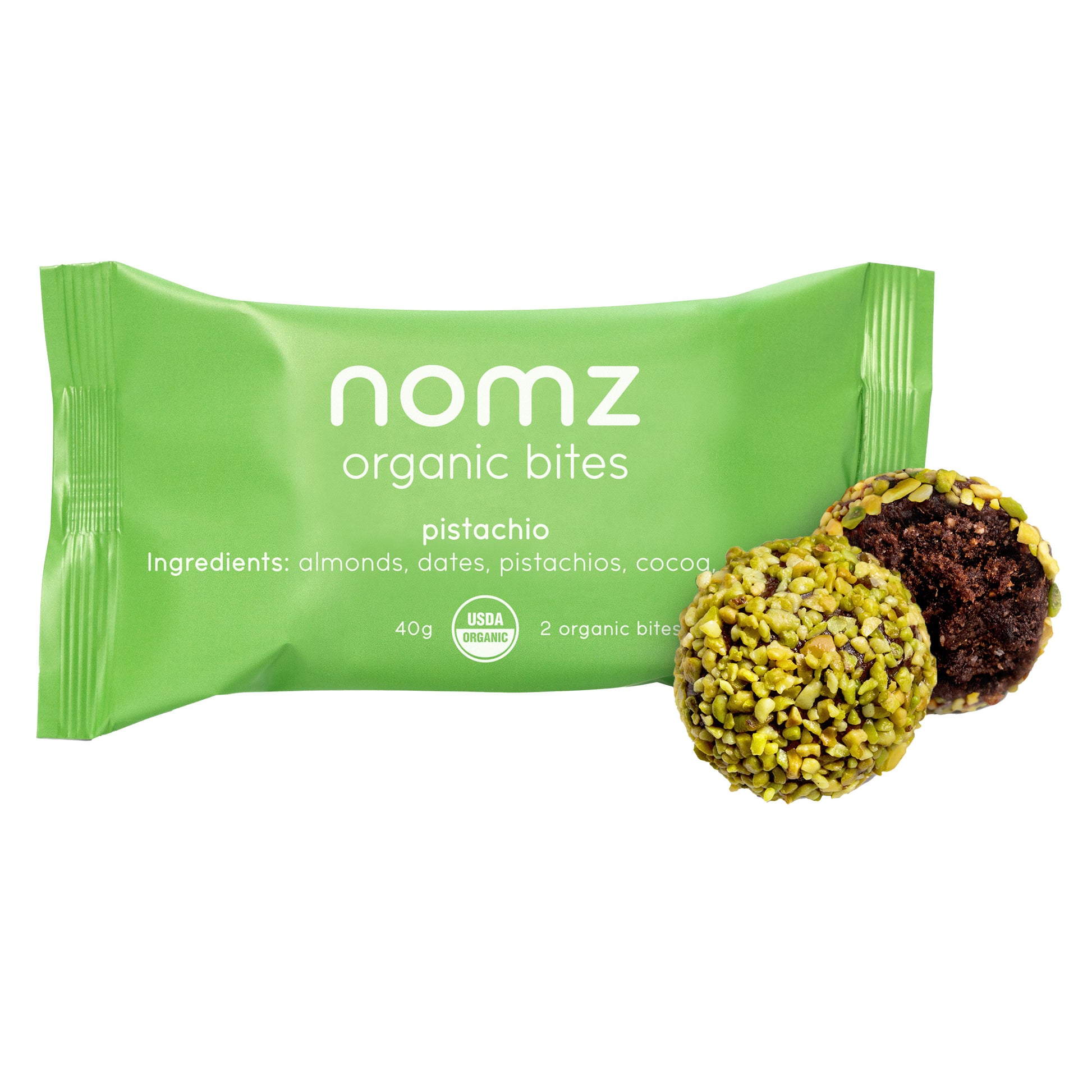 nomz Organic Bites, Assorted Flavours, 60 × 40 g - image 5