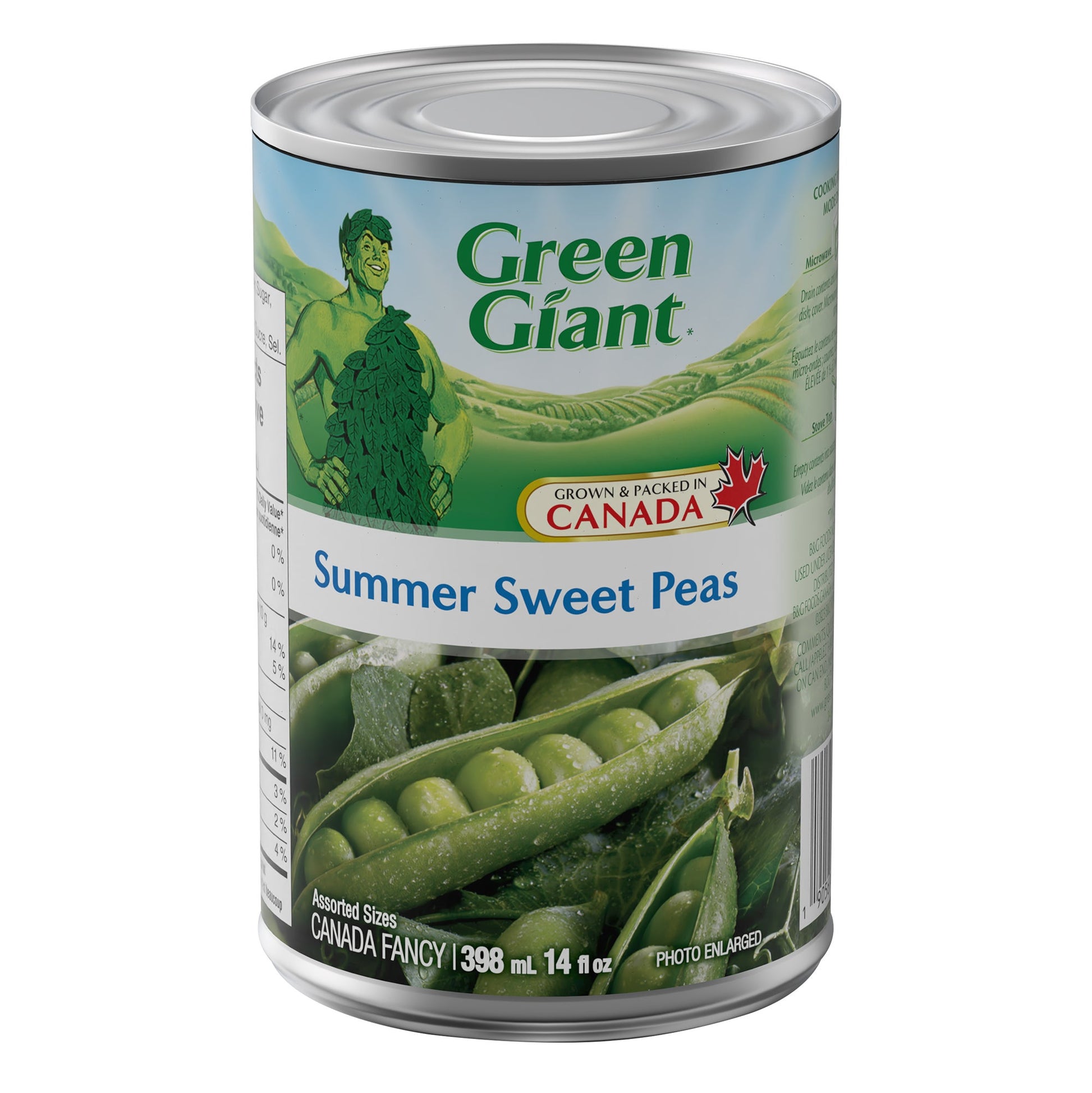 Green Giant Summer Sweet Peas, 12x398 mL - image 1
