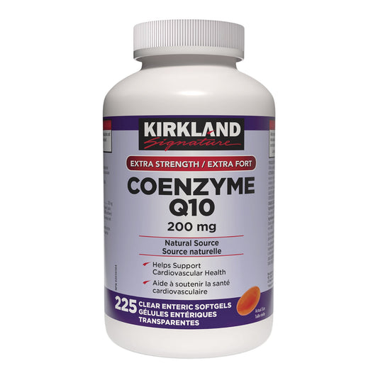 Kirkland Signature Coenzyme Q10, 225 capsules - image 1