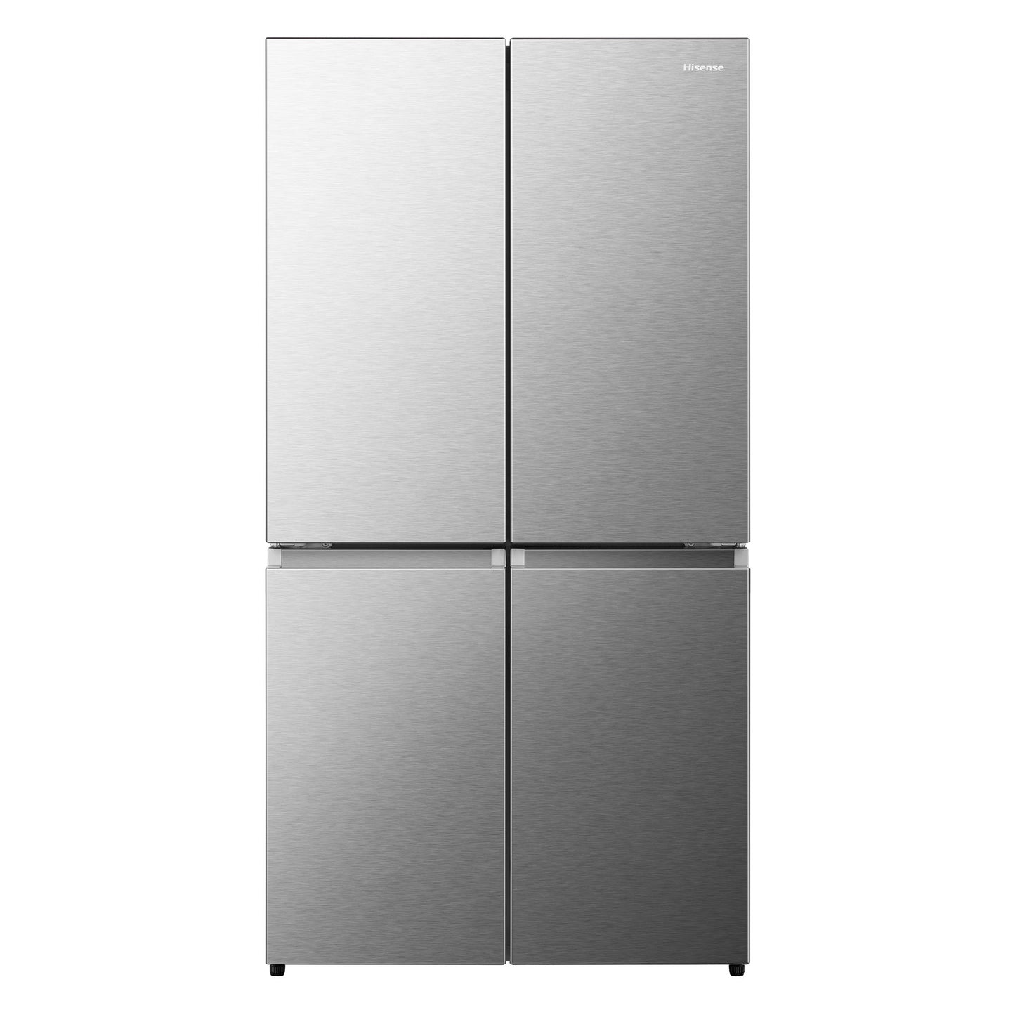 Hisense 36in 21.5 cu ft. Stainless Steel Counter Depth 4-Door Refrigerator with Triple-Zone Function - image 1