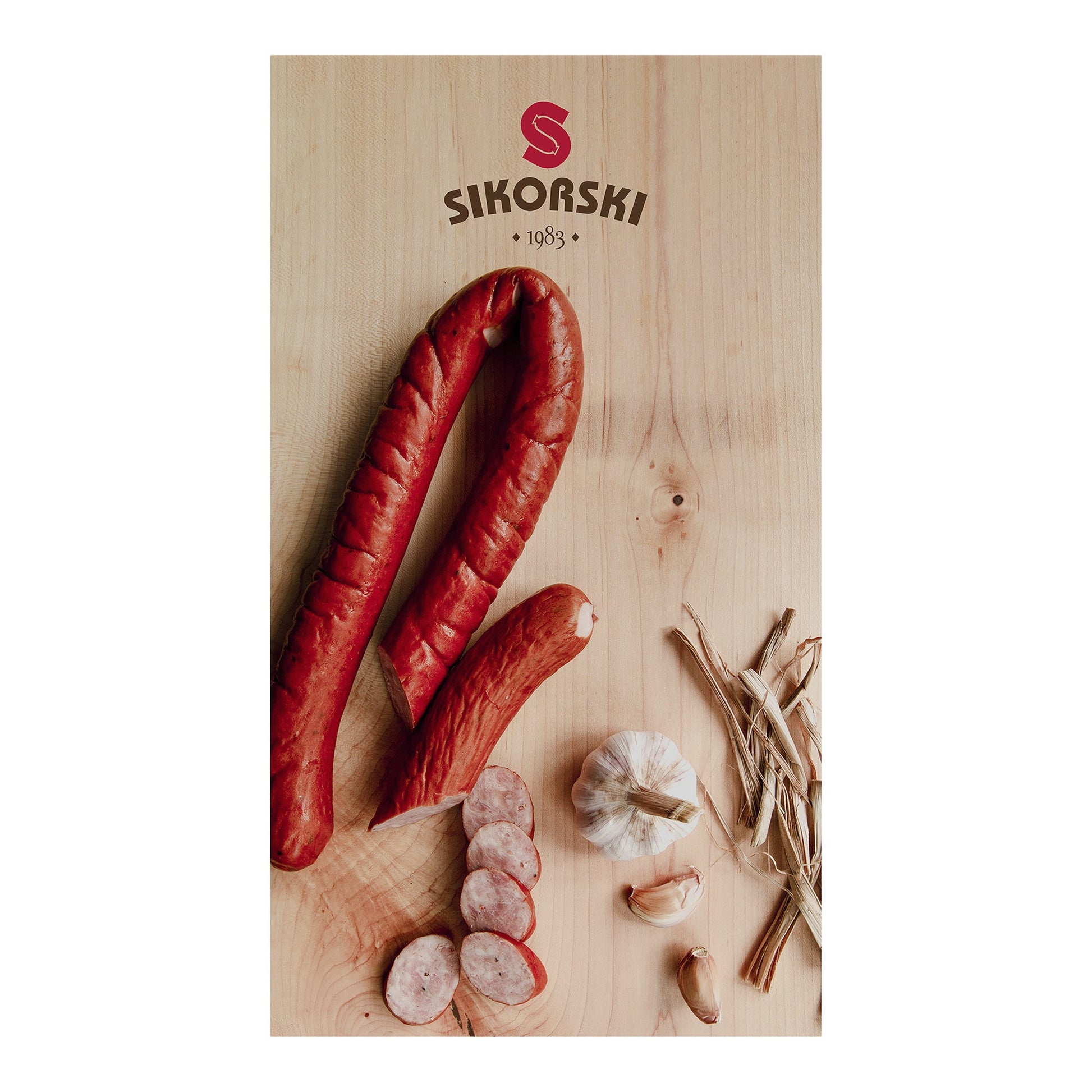 Sikorski Garlic Sausages, 3 kg average weight* - image 1