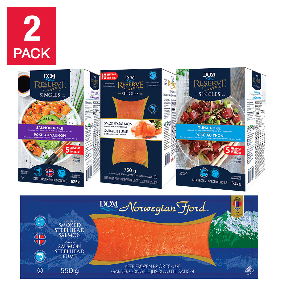 Dom Seafood Bundle, 5.1 kg - image 1