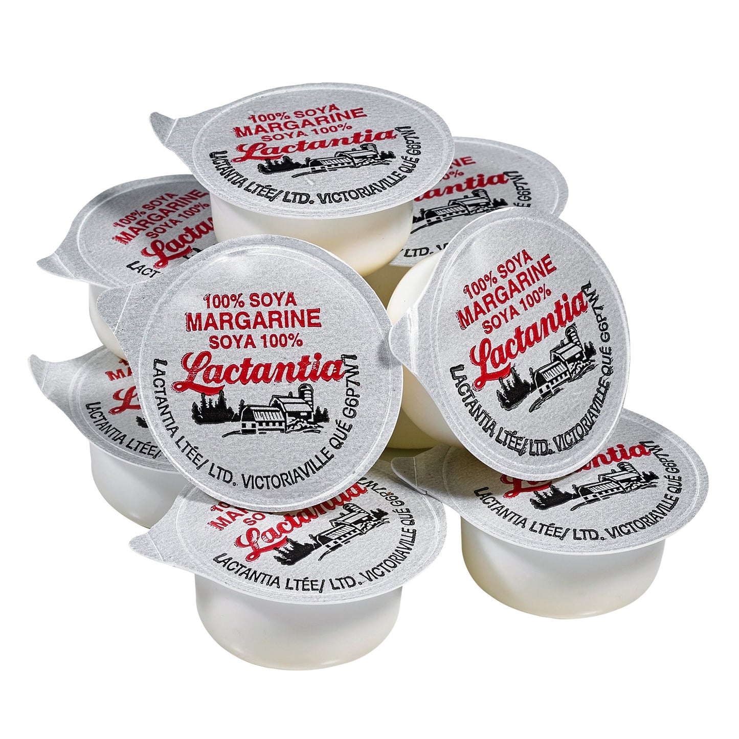 Lactantia Margarine Mini Cups, 600 × 6.5 g - image 1
