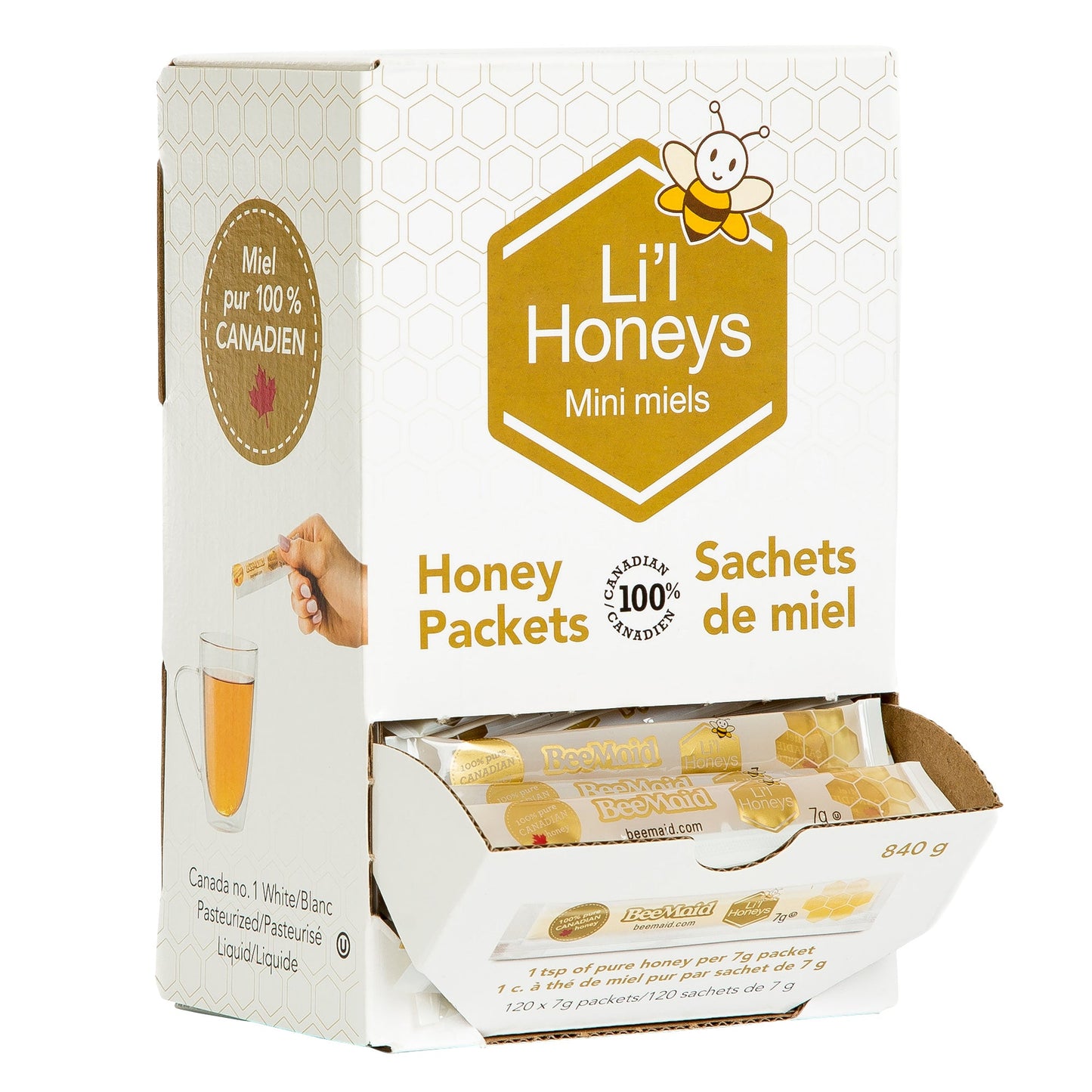 Li'l Honeys Honey Packets, 120 x 7g - image 3